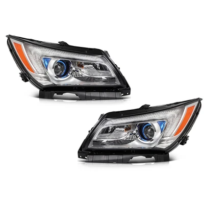 For 2014-2016 Buick LaCrosse Halogen Headlight w/ Bulbs LED DRL Left+Right Pair Foto 1 de 4