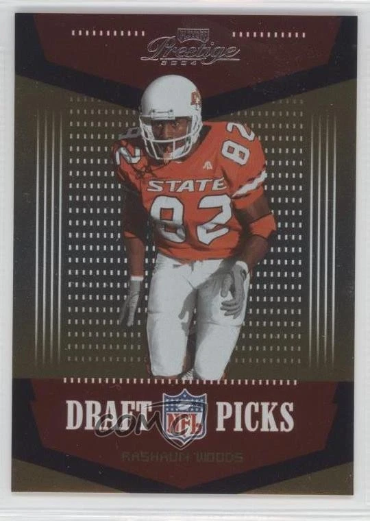 2004 Playoff Prestige Draft Picks Rashaun Woods #DP-11 Rookie RC - Image 1 of 2