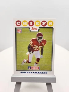 JAMAAL CHARLES RC 2008 TOPPS CHIEFS - Picture 1 of 2