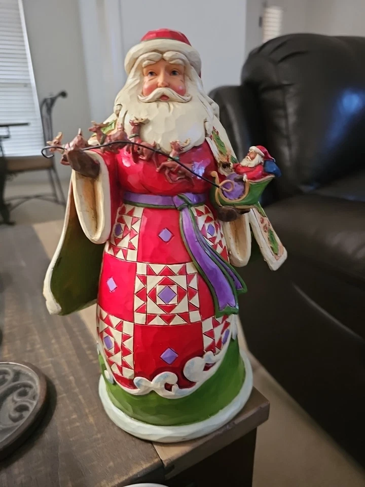 Jim Shore "Milagros de Navidad están a tu alcance" Santa, número de modelo 4034358 Foto 1 de 2