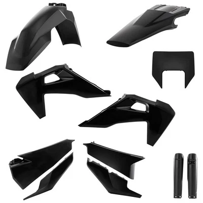 Acerbis 2791530001 Full Plastic Kit Black - Image 1 of 4