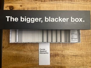 Cards Against Humanity Bigger Blacker Box w/ Sorted Expansions 1 - 5 and More - Picture 1 of 19