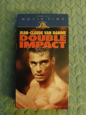 Double Impact (VHS, 1997, MGM Movie Time) Pre-owned  - Image 1 of 4
