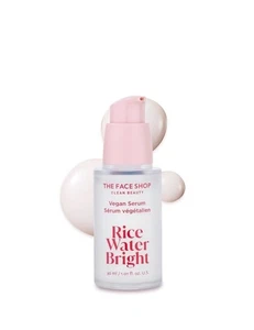 The Face Shop Rice Water Bright Vegan Serum - Targets Uneven Skin Tone & Dryness - Picture 1 of 3