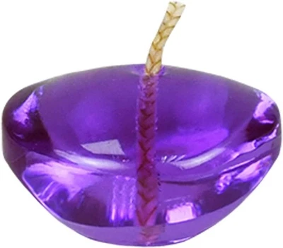Velas flotantes Zest Candle 12 piezas, 1,75" diámetro x 1" H, púrpura  Foto 1 de 4