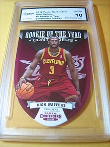 DION WAITERS 2012 PANINI ROOKIE OF THE YEAR CONTENDERS RC DIE-CUT GRADED 10 - Picture 1 of 1