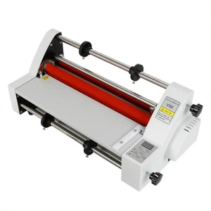 Hot Cold Roll Laminator Digital Control Thermal Laminating Machine 350mm 700W - Picture 1 of 11