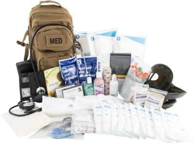 Tactical Trauma First Aid Back Pack Kit "230 Items" - Image 1 of 4