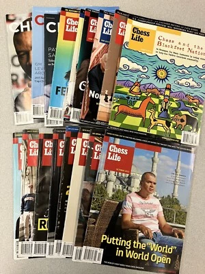 Chess Life Lot of 17 Magazines - 2012, 2013, 2015 - Image 1 of 4