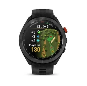 Golf Garmin Approach S70 GPS Smartwatch Black Bluetooth 47mm New F/S - Picture 1 of 5