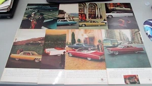  LOT of 12 / 1963 - 1967 / Cadillac Car Ads / Color Print Ad - Picture 1 of 2