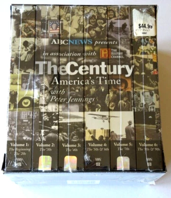 NEW & SEALED VHS Box Set: ABC News Presents The Century with Peter Jennings - Image 1 of 4