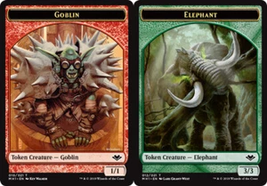 Token - Elephant // Goblin X4 (Modern Horizons) Magic The Gathering (casi nuevo) *CCGHouse* Magic - Imagen 1 de 1