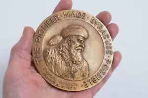 1966 YMCA, James Frederick Bunting, Syracuse University Pioneer Medal. - Picture 1 of 9