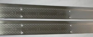 NEW 1952-1954 Mercury 2-Door Interior Sill Scuff Plates BG-7313229-A - Foto 1 di 2