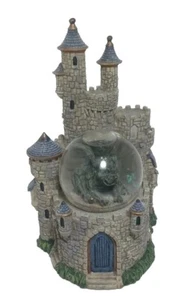 Schneekugel Drachenburg Deko Westland Merlin Zaubererspiel Camelot - Bild 1 von 9