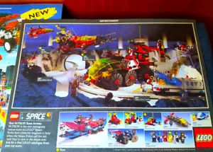 LEGO - 1990 - Vintage Magazine Adverts X5 - SPACE / SYSTEM / TECHNIC - V RARE!! - Picture 1 of 5