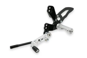 Juegos traseros ajustables Ducati Streetfighter 848 1098 CNC CARRERAS HECHOS EN ITALIA - Imagen 1 de 10