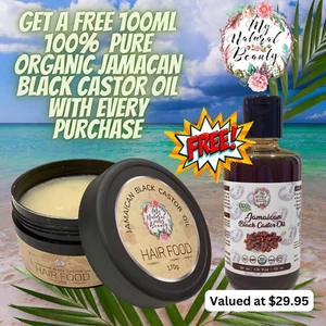 JAMAICAN BLACK CASTOR OIL HAIR FOOD +FREE 100ML JAMAICAN BLACK CASTOR OIL - Picture 1 of 14
