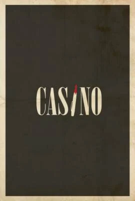Póster de película - Casino, arte antiguo moderno mínimo retro, 3 tamaños Foto 1 de 4