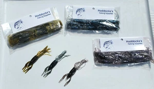 Haddock's Creepy Crawdad - Haddock's Fishing Tackle - 3 = 8 paquetes - cebos suaves m - Imagen 1 de 1