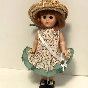 Vogue Ginny Doll 8" Miss 1920's Flapper Girl Custom made Necklace Short Hair - Picture 1 of 7