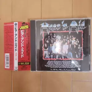 STARS Hear And Aid Japan ACCEPT RUSH KISS SCORPIONS DIO Hendrix CD - Picture 1 of 5