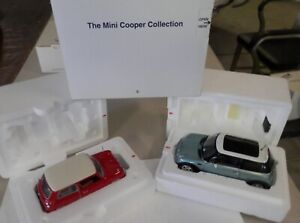 Danbury Mint / Kyosho 1:18 Mini Cooper Collection - 2 cars MIB