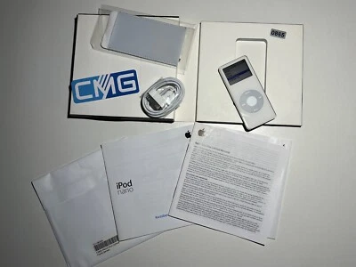 Apple iPod nano 1. Generation Weiß 2GB 1St Generation 1G 2005 Top Zustand #0865 - Bild 1 von 4