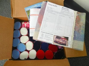 Mary Maxim 36375 Three Ships Latch Hook Rug Kit Acrylic Yarn 30"x40" ~NIB~ T55 - Picture 1 of 4