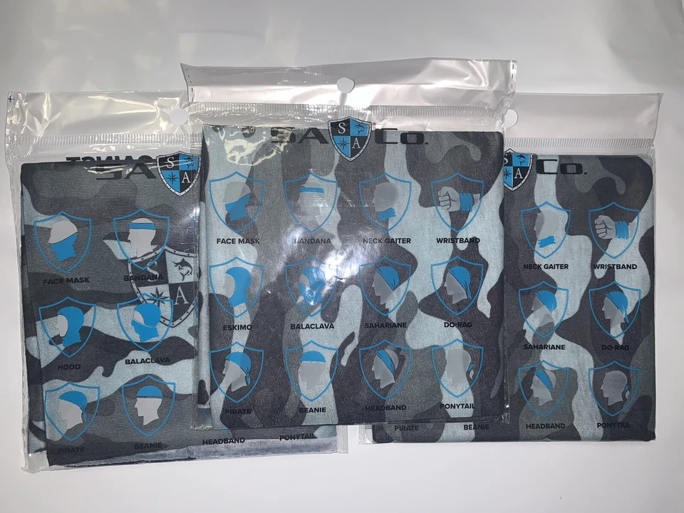 Paquete de 3 polainas Aqua Camo de Salt Armour Co. - EE. UU. - SA Co. - Se envía el mismo día Foto 1 de 4