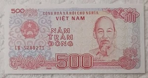 VIETNAM 1988 - 500 DONG - LH 5289271 - BANKNOTE UNCIRCULATED - Picture 1 of 2