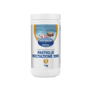 Chlortabletten 200 gr. Bestway Multiaktion Anti-Algen Flockungsmittel 1 kg - Bild 1 von 1