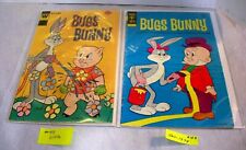 BUGS BUNNY LOT OF 2 COMICS #154 [1974] & #175 [1976] GOLD KEY WHITMAN WB