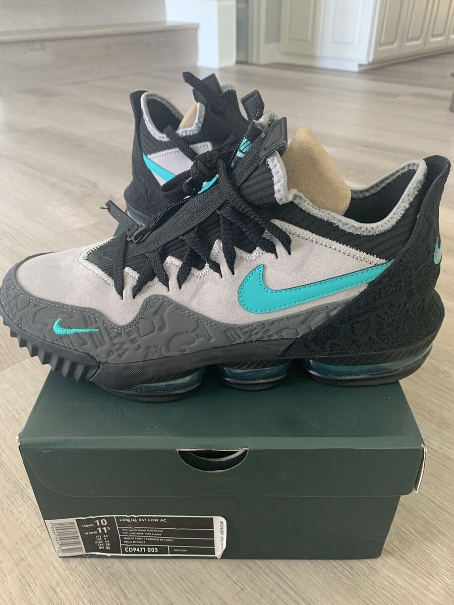 Nike Atmos x LeBron 16 Low Clear Jade for Sale Nike Atmos x LeBron 16 Low Clear Jade for Sale