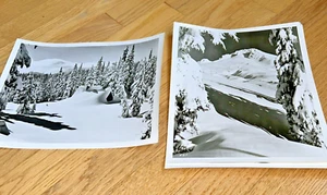 2 - 1950's WY'EAST CLUB SKI HUT, MT. HOOD OREGON  Black & White Photograph - Picture 1 of 8