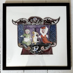 ORIGINAL LIMITED EDITION ETCHING BY DAPHNE BEAK ALEXANDER. 'PUNCH AND JUDY' 1/10 - Picture 1 of 8