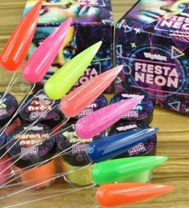 Wapizima Fiesta neón Powdered Acrylics - Picture 1 of 1