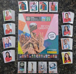 Panini FIFA Women's World Cup 2023 Complete Set with Hardcover