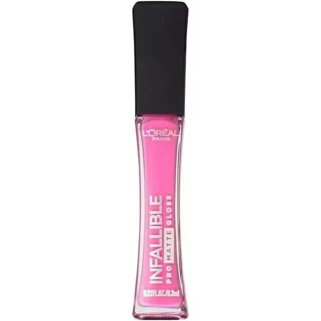 Loreal Paris Infallible Pro Matte Gloss 302 Fuchsia Amnesia Lipstick 0.21fl Oz.