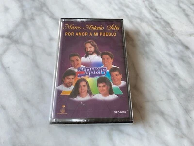 Los Bukis Por Amor A Mi Pueblo Cassette Tape SEALED! 1995 Marco Antonio Solis - Image 1 of 3