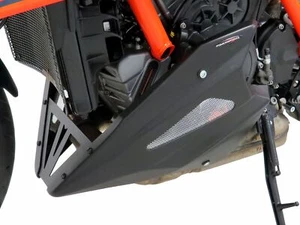 KTM 1290 Superduke R 20-2024 Belly Pan Carbon Look & Silver Mesh Powerbronze BS - Bild 1 von 4