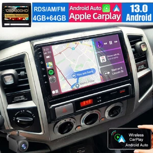 4+64G 9'' Android 13.0 For Toyota Tacoma 2005-2013 Car Carplay GPS Radio Stereo - Picture 1 of 19