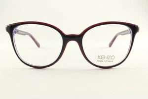 Rare Authentic Kenzo KZ 2277 C03 Blue Violet 52mm Glasses Frames France RX-able - Picture 1 of 5
