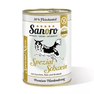 12 x 400 g Spezial Schwein Menü mit Bio-Gemüse für Hunde mit Nierenproblemen - Bild 1 von 4