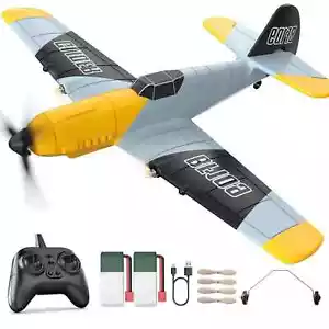 RC 3 Channel BF-109 DEERC VOLTANTEX Z-Series Remote Control Airplane 2.4GHz gyro - Picture 1 of 3