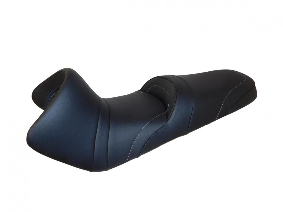 BMW F 650 1993-2000 Top Selerie asiento de lujo confort negro plateado Sport Moto 092 Foto 1 de 1
