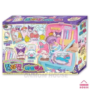 Sanrio Characters Color Gel Art Box Hello Kitty, MyMelody, Kuromi Korean Toy - Picture 1 of 12