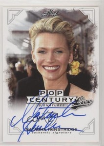 2014 Leaf Pop Century Live Auto Natasha Henstridge #LA-NH1 Auto 2rz