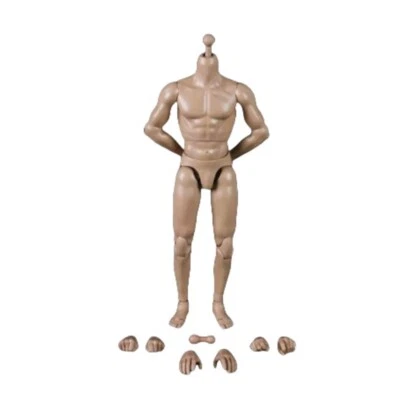 1/6 Male Action Figure Body 12'' Flexible Seamless Strong Muscle Soldier MB003 - Image 1 of 4